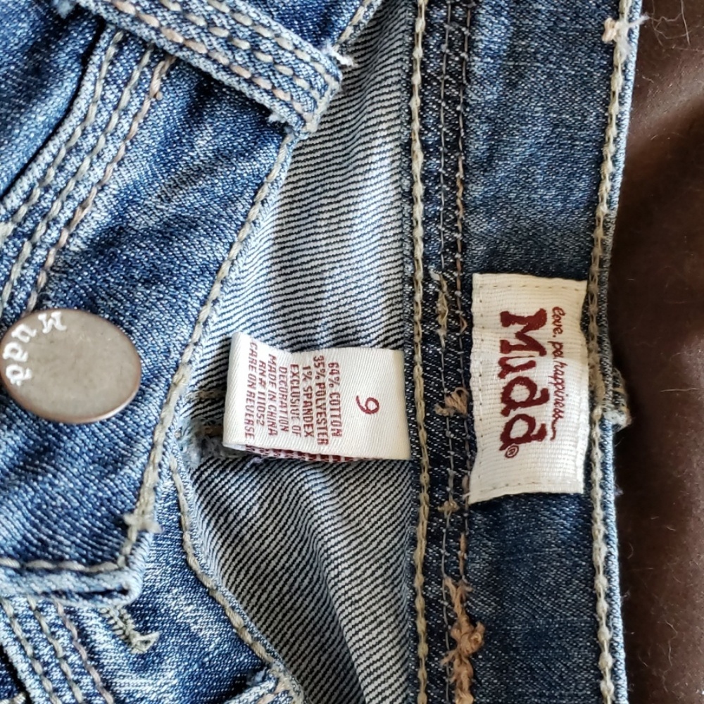 Size 9  jr.Mudd bling jeans.